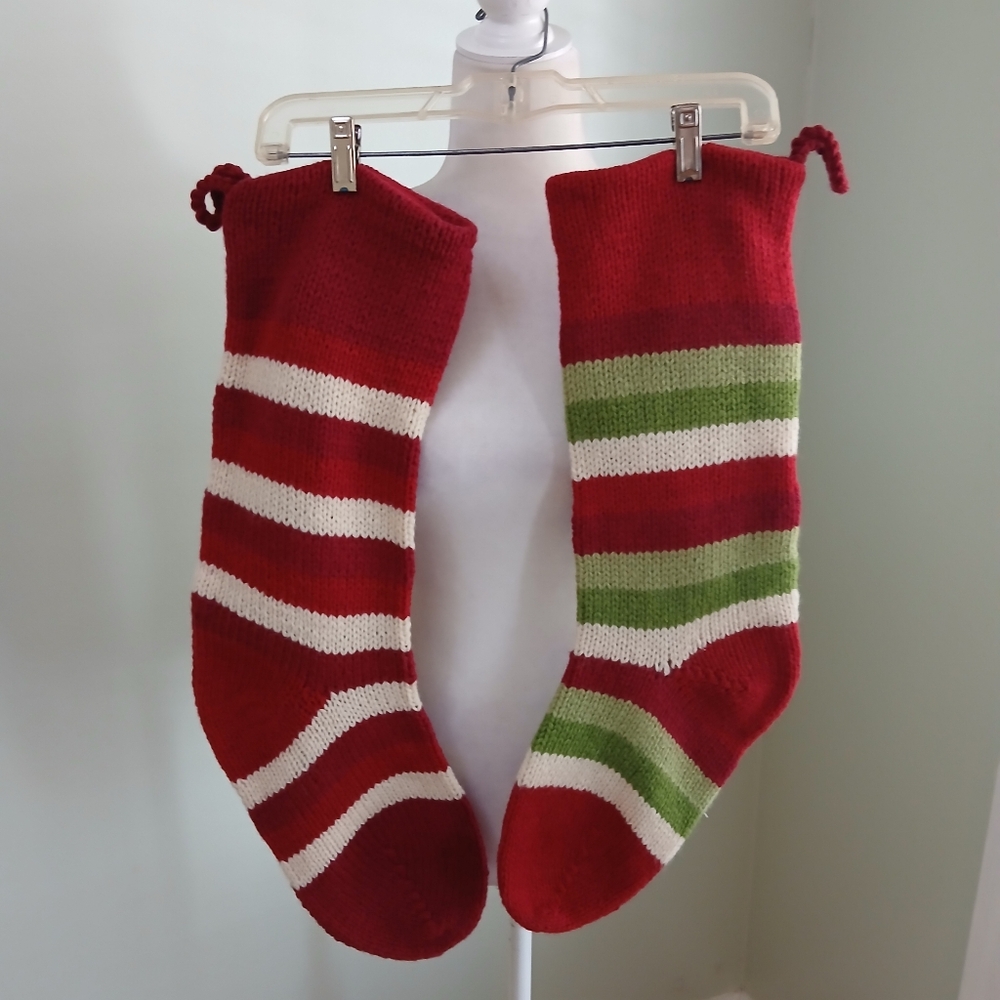 Eddie Bauer Home 2 Knit Christmas Stockings